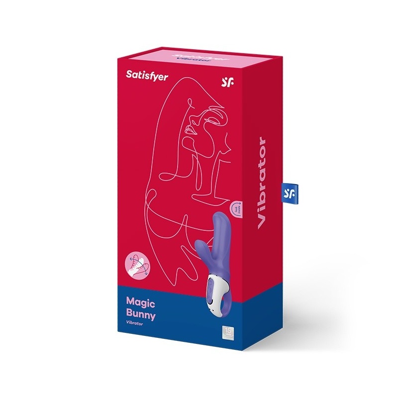 Wibrator Magic Bunny - Podwójna Stymulacja, 2 Silniki, Technologia Flex - 2