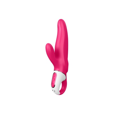 Satisfyer Vibes Mr. Rabbit - Wibrator króliczek 2w1 z podwójną stymulacją, 12 trybami wibracji, długość 22,1 cm, średnica 42 mm - 1