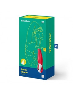 Stymulator łechtaczki Satisfyer Vibes Power Flower - Stymulatory łechtaczki - 1 2