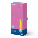 Wibrator Satisfyer Vibes Yummy Sunshine - prążkowana struktura, zakrzywiona główka, 3,8 cm średnicy i 22,5 cm długości - 2