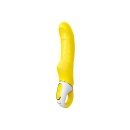 Wibrator Satisfyer Vibes Yummy Sunshine - prążkowana struktura, zakrzywiona główka, 3,8 cm średnicy i 22,5 cm długości - 1