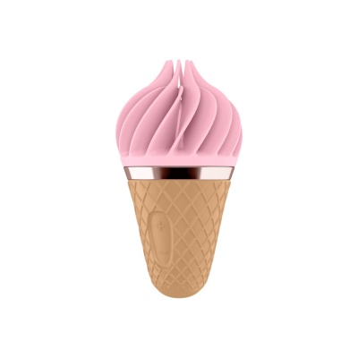 Stymulator klitoralny Sweet Treat z obrotową końcówką 10 × 5 cm - 1