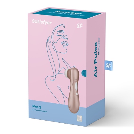 Stymulator łechtaczki Pro 2 Generation 2 - bezdotykowe fale ciśnienia powietrza, 11 poziomów, długość 16,5 cm - 2