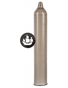 Prezerwatywy Secura Black Pearl 12 szt. - Prezerwatywy prążkowane, z wypustkami - 1 2