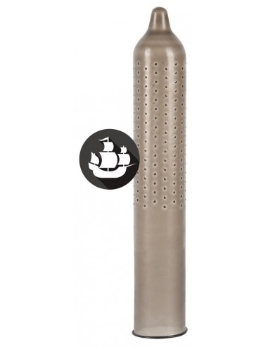 Prezerwatywy Secura Black Pearl 12 szt. - Prezerwatywy prążkowane, z wypustkami - 2