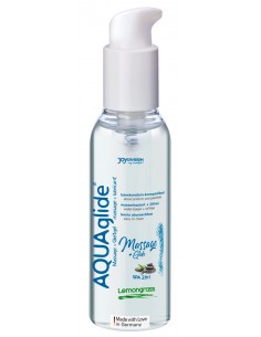 Aquaglide Massage+Glide Lemongrass 200 ml - Lubrykanty do seksu klasycznego - 1