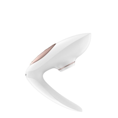Wibrator dla par Satisfyer Pro 4 Couples - podwójna stymulacja Air-Pulse i wibracje, długość 11,76 cm, średnica 2,5 cm - 1 2