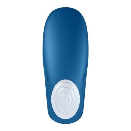 Wibrator dla par Satisfyer Partner Whale - podwójny silnik, kształt U, wodoodporność IPX7, 8,7 cm - 4