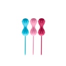 Kulki miłości Satisfyer Balls C02 Double - zestaw 3, trening mięśni dna miednicy, progresja obciążenia 60/75,6/91,6 g, Ø 3,4 cm - 4