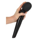 Masażer Rechargeable Power Wand – ładowalny masażer typu różdżka z ruchomą głowicą silikonową 6,1 cm i długością całkowitą 31 cm - 4