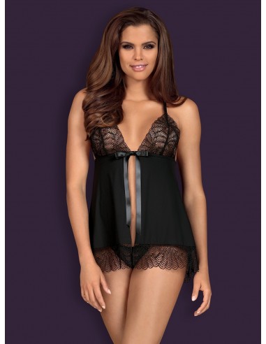 Chiccanta Babydoll I Stringi Czarna   - Babydoll - 3