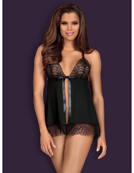 Chiccanta Babydoll I Stringi Czarna   - Babydoll - 3