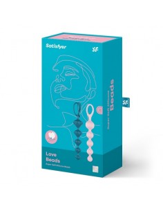 Kulki analne Zestaw - Satisfyer Beads  (Set Of 2) (Colored) - Kulki analne, koraliki analne - 1 2