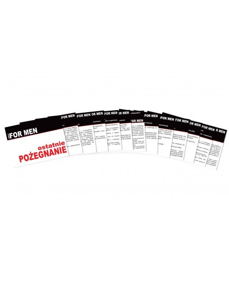 Ostatnie pożegnanie-Wieczór Kawalerski - Gry imprezowe, alkoholowe - 2