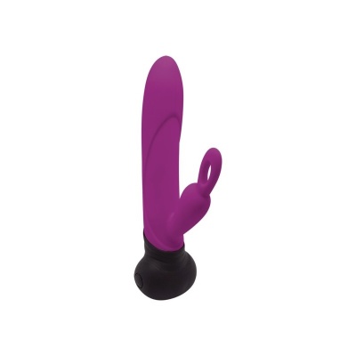 Mini Wibrator Króliczek Mini Bonnie / Clyde Fioletowy New - 1