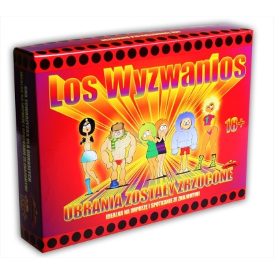 Gra Los Wyzwanios – towarzyska gra imprezowa na wieczór panieński 18+ - 1