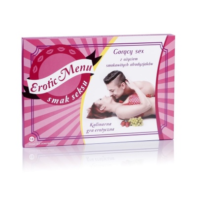 Kulinarna gra erotyczna Erotic Menu dla par - 1