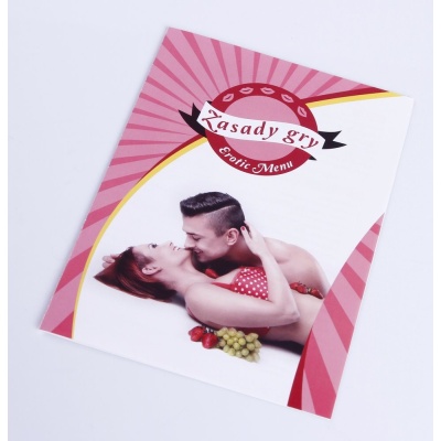 Kulinarna gra erotyczna Erotic Menu dla par - 1 2