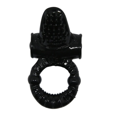 Pierścień erotyczny Sweet Ring z wibrującym języczkiem – 10 cm - 1