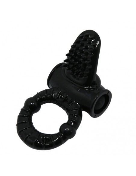 Pierścień z wibracjami Sweet Ring Vibration z Języczkiem - Pierścienie erekcyjne wibrujące - 2