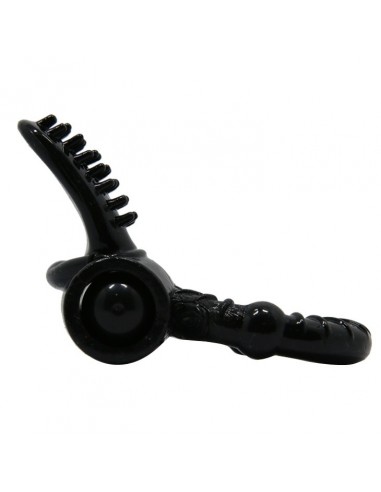 Pierścień z wibracjami Sweet Ring Vibration z Języczkiem - Pierścienie erekcyjne wibrujące - 3