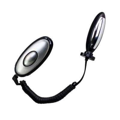 Korek wibrujący E-PASSION PLUG z podstawą bezpieczeństwa, 7,6 cm - 1