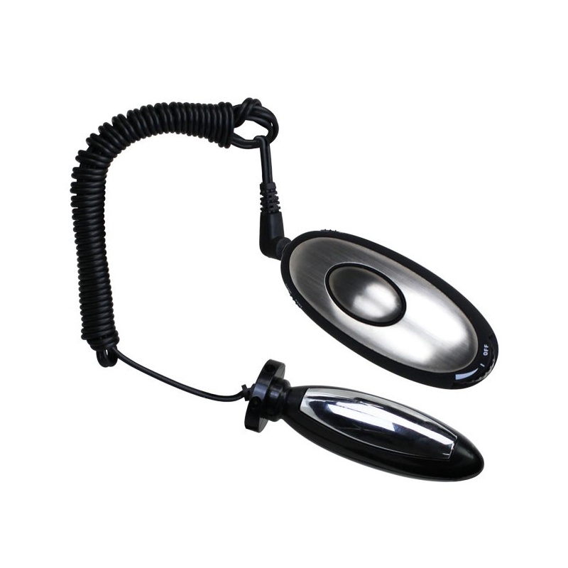 Korek wibrujący E-PASSION PLUG z podstawą bezpieczeństwa, 7,6 cm - 2
