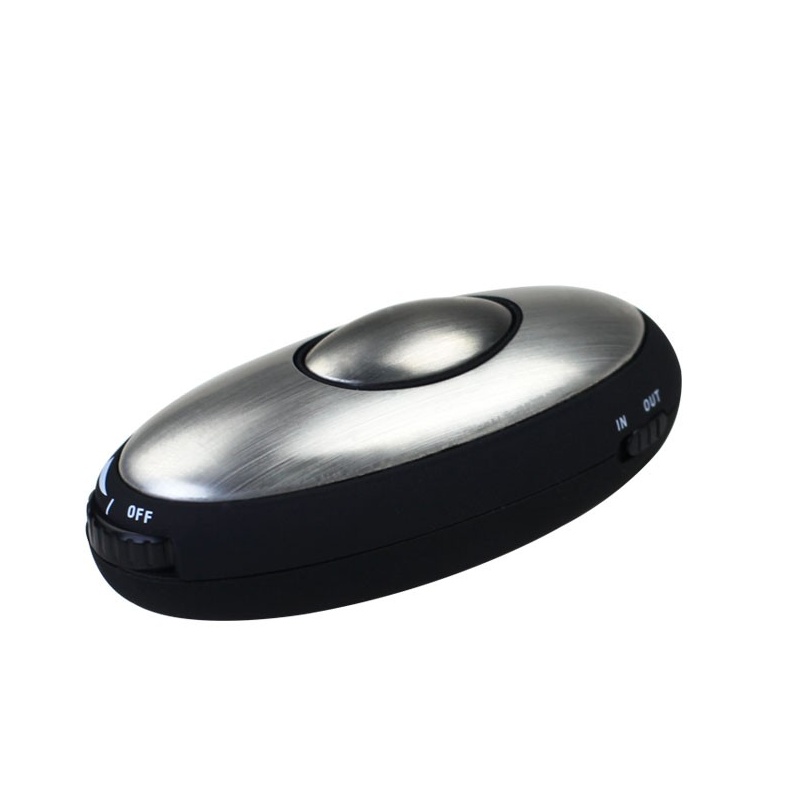 Korek wibrujący E-PASSION PLUG z podstawą bezpieczeństwa, 7,6 cm - 3