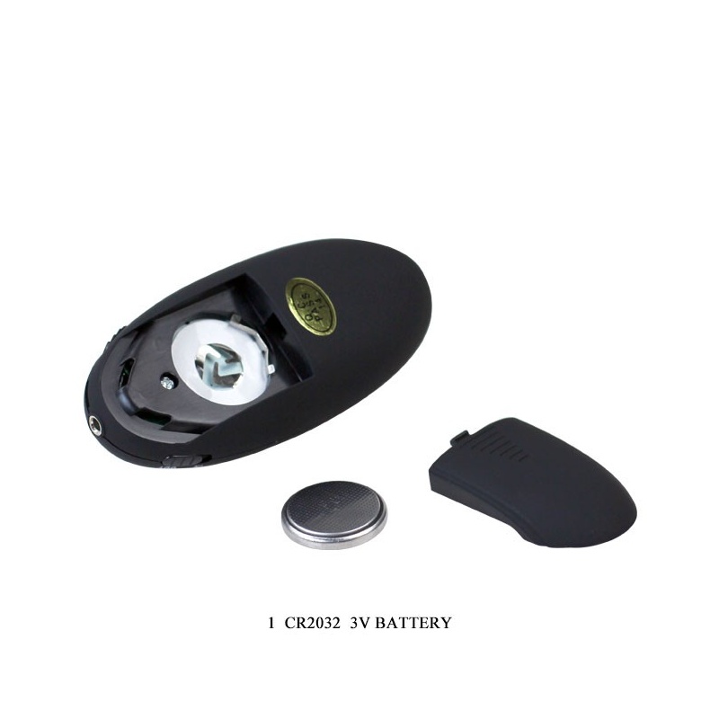 Korek wibrujący E-PASSION PLUG z podstawą bezpieczeństwa, 7,6 cm - 6