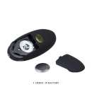 Korek wibrujący E-PASSION PLUG z podstawą bezpieczeństwa, 7,6 cm - 6
