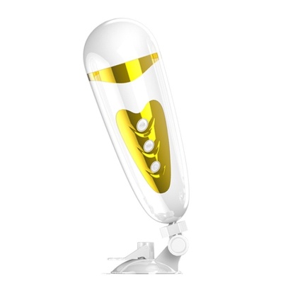 Masturbator wibracyjny Sally z regulowaną przyssawką, 23 cm - 1