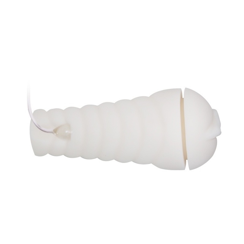 Masturbator wibracyjny Sally z regulowaną przyssawką, 23 cm - 3
