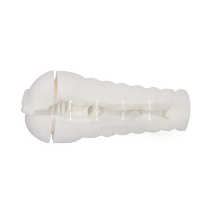 Masturbator wibracyjny Sally z regulowaną przyssawką, 23 cm - 4