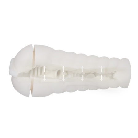 Masturbator wibracyjny Sally z regulowaną przyssawką, 23 cm - 4