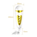 Masturbator wibracyjny Sally z regulowaną przyssawką, 23 cm - 5