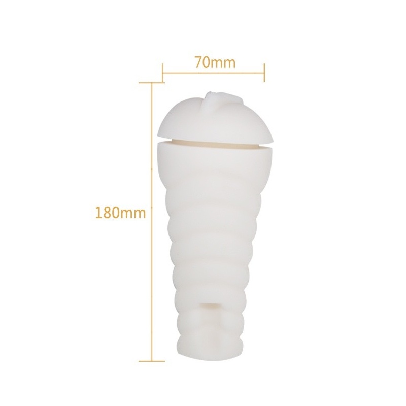 Masturbator wibracyjny Sally z regulowaną przyssawką, 23 cm - 6