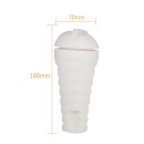 Masturbator wibracyjny Sally z regulowaną przyssawką, 23 cm - 6