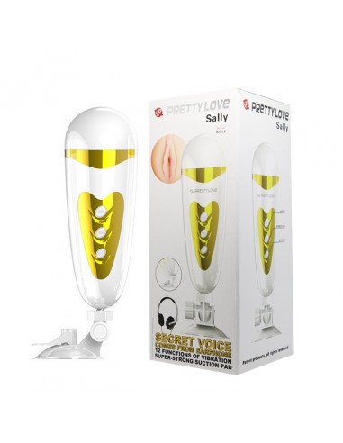 Profesjonalny Sprzęt Do Masturbacji 12 Trybów Wibracji - Masturbatory i Sztuczne pochwy - 9