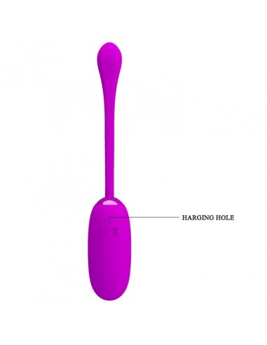 Jajeczko wibrujące Pretty Love - Julius Egg Purple 12 Funkcji - Kulki Gejszy i Jajeczka Wibrujące - 5
