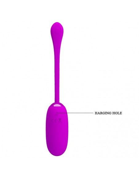 Jajeczko wibrujące Pretty Love - Julius Egg Purple 12 Funkcji - Kulki Gejszy i Jajeczka Wibrujące - 5