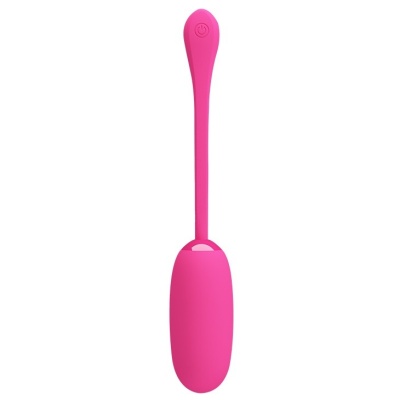 Jajko wibrujące Julius Egg Pink z 12 funkcjami wibracji, 8,5 cm - 1