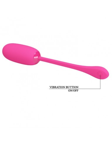 Jajeczko wibrujące Pretty Love - Julius Egg Pink 12 Funkcji - Kulki Gejszy i Jajeczka Wibrujące - 4