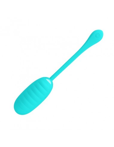 Jajeczko wibrujące Pretty Love - Kirk Egg Blue 12 Funkcji - Kulki Gejszy i Jajeczka Wibrujące - 1