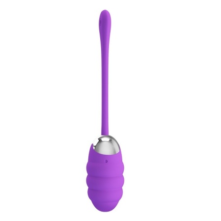 Wibrujące jajko Franklin Egg Purple – 12 trybów wibracji, 8,5 cm - 2