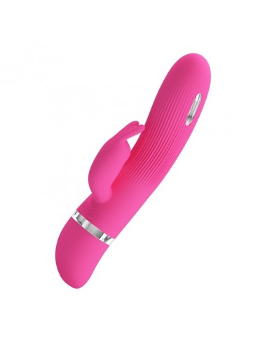 Piękny Wibrator Króliczek INGRAM z Elektrostymulacją - Wibratory Króliczki - 1