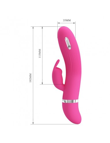 Piękny Wibrator Króliczek INGRAM z Elektrostymulacją - Wibratory Króliczki - 3