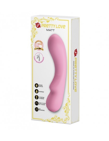 Wibrator Pretty Love - Matt Lila 12 Function Vibrations - Wibratory Punktu G - 5