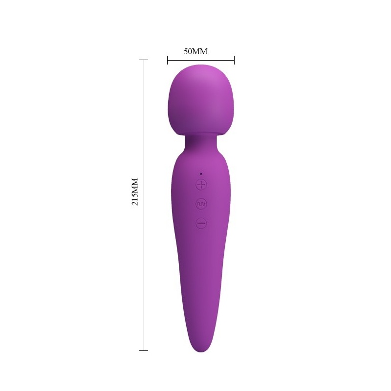 Różdżka do masażu Meredith silikonowa wodoodporna 20 cm - 4