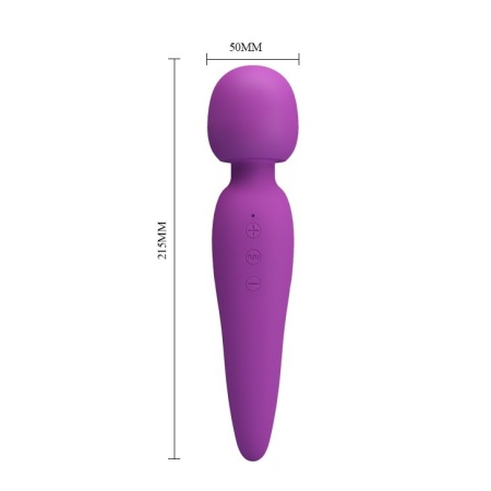 Różdżka do masażu Meredith silikonowa wodoodporna 20 cm - 4