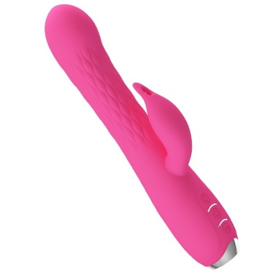 Wibrator Molly z rotacyjnym wałkiem i wibracjami - 23 cm - 1